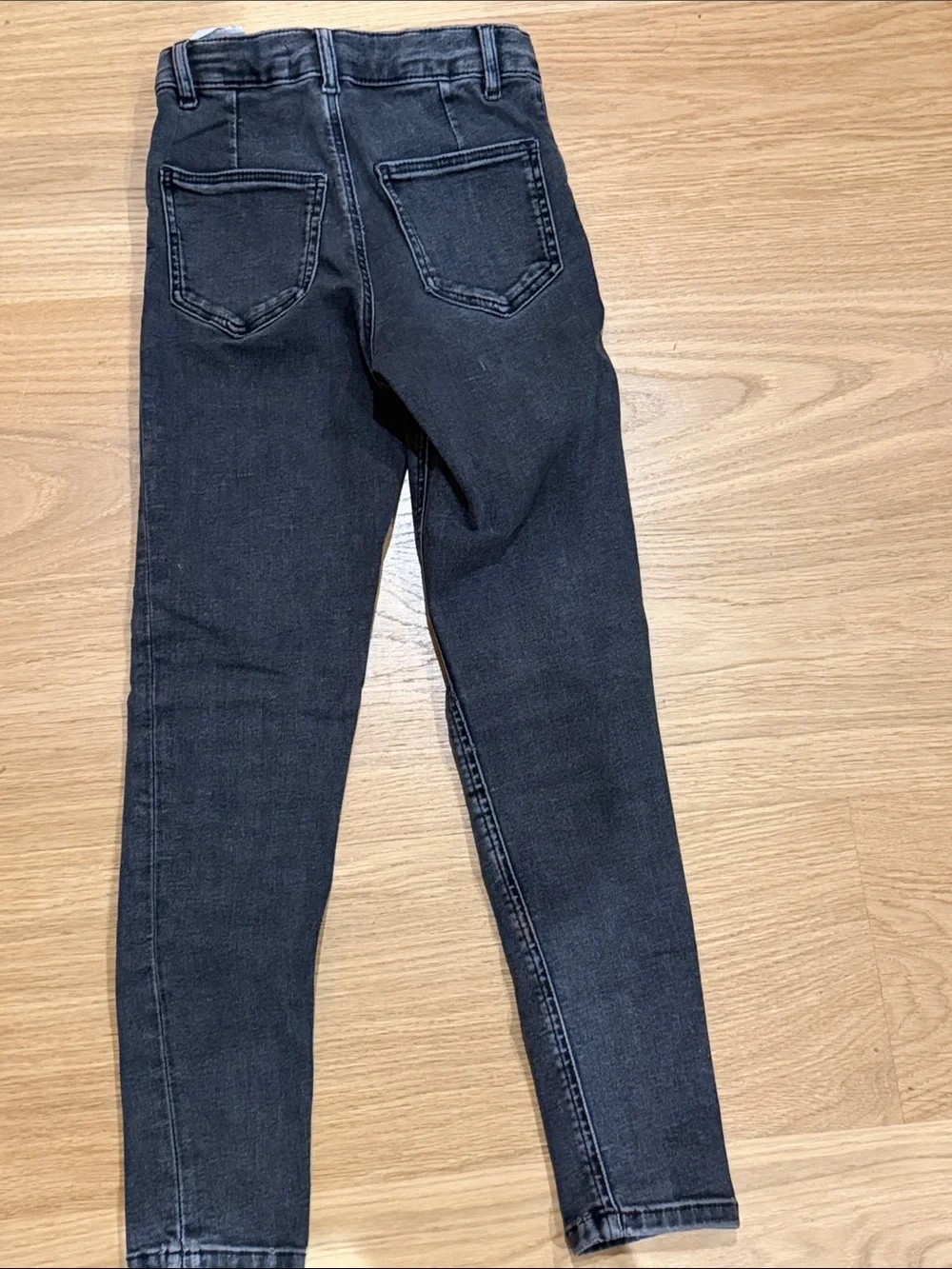 Zara Black Skinny High-Rise Jeans